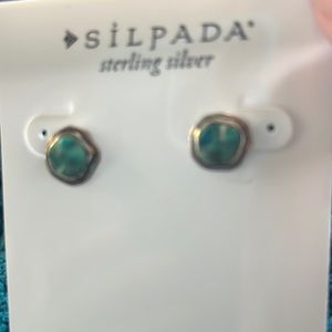 Silpada turquoise earrings